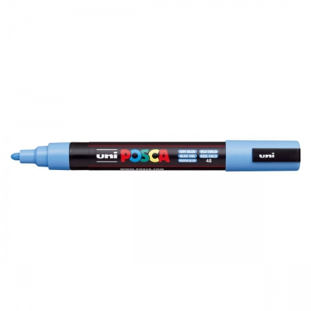 Caneta Posca PC-5M - Azul Céu - Uni-Ball