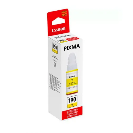 Garrafa de tinta Canon GI190Y Amarelo 70ml