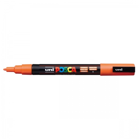 Caneta Posca PC-3M - Laranja - Uni-Ball