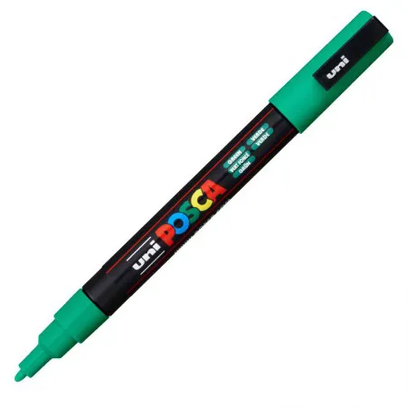 Caneta Posca PC-3M - Verde - Uni-Ball