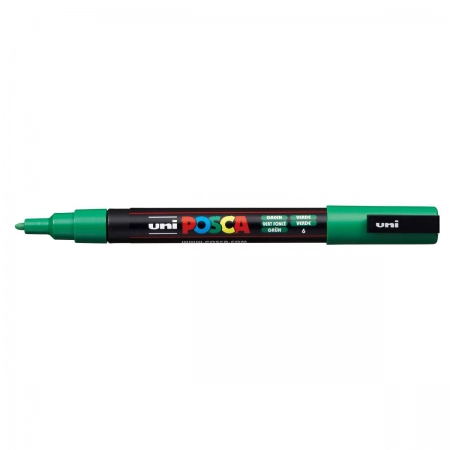 Caneta Posca PC-3M - Verde - Uni-Ball
