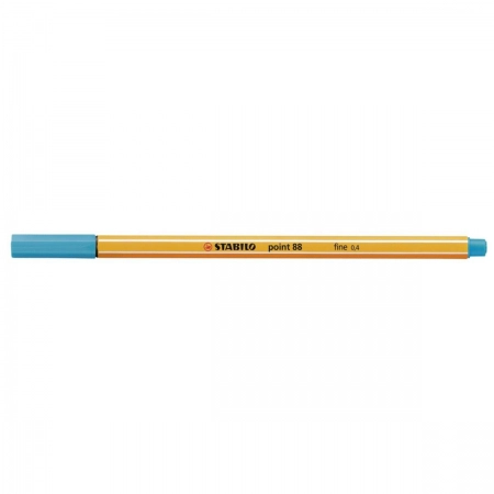 Caneta hidrográfica Fine Point 88/31 - Azul Céu - Stabilo
