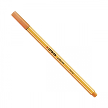 Caneta hidrográfica Fine Point 88/30 - Laranja Palha - Stabilo