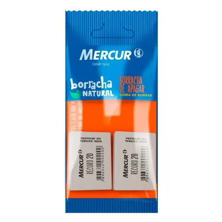 Borracha branca record 20 - Blister com 2 unidades - Mercur