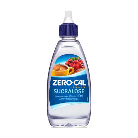 Adoçante líquido 100ml Sucralose - Zero Cal