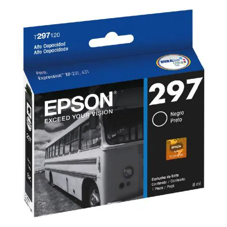 Cartucho Epson (297) T297120 Preto 300 páginas