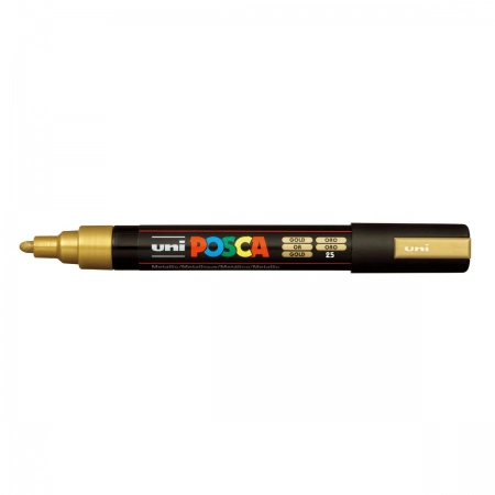 Caneta Posca PC-5M - Ouro - Uni-Ball