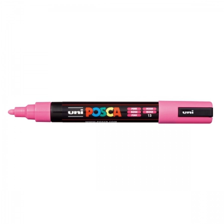 Caneta Posca PC-5M - Rosa - Uni-Ball