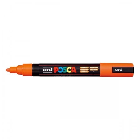 Caneta Posca PC-5M - Laranja - Uni-Ball