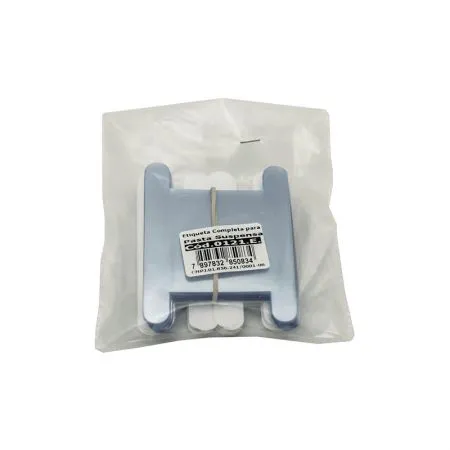 Visor cristal p/pasta suspensa+etiqueta 0121.E 50 und - Dello