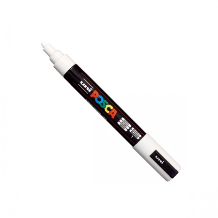 Caneta Posca Artists Collection NIBS Branco - estojo com 4 unidades - Uni-Ball