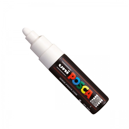 Caneta Posca Artists Collection NIBS Branco - estojo com 4 unidades - Uni-Ball