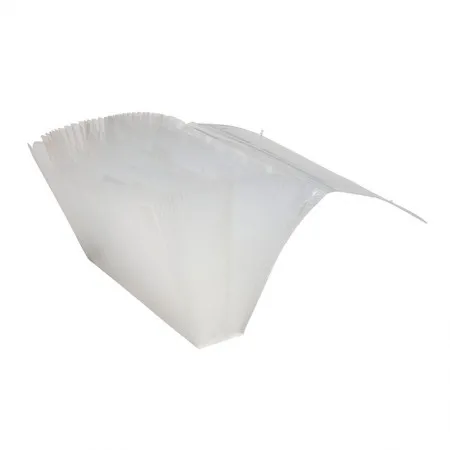 Pasta sanfonada A4 com 12 divisões Cristal - Polibras