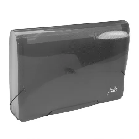 Pasta sanfonada oficio com 31 divisões Fumê - Polibras