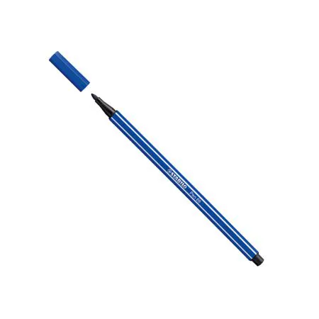 Caneta hidrográfica Ponta Sintética - 68/32 - Azul - Stabilo