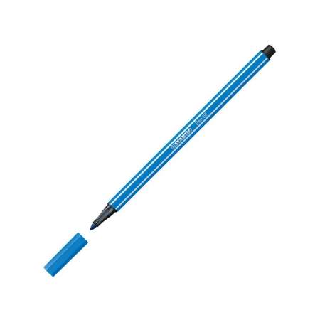 Caneta hidrográfica Ponta Sintética 68/41 - Azul Escuro - Stabilo