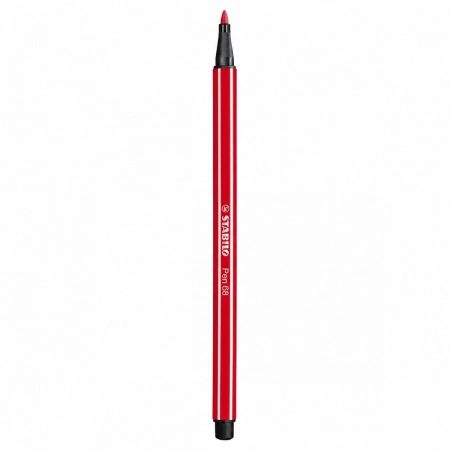 Caneta hidrográfica Ponta Sintética 68/48 - Vermelho Escuro - Stabilo