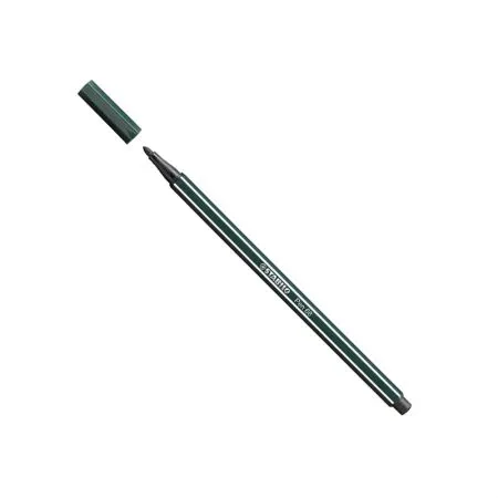 Caneta hidrográfica Ponta Sintética - 68/63 - Verde Azeitona - Stabilo
