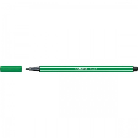 Caneta hidrográfica Ponta Sintética 68/36 - Verde Esmeralda - Stabilo