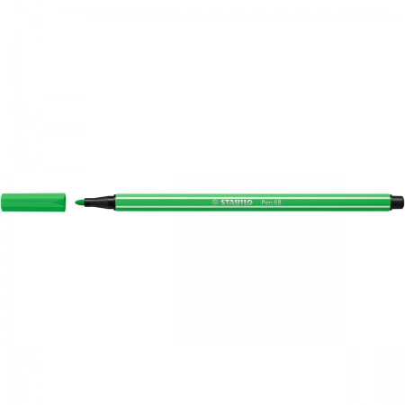 Caneta hidrográfica Ponta Sintética 68/43 - Verde Folha - Stabilo