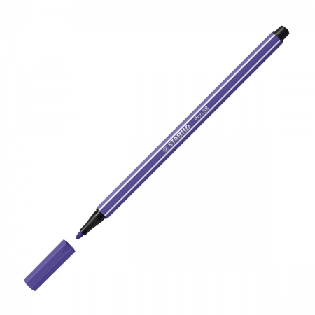 Caneta hidrográfica Ponta Sintética 68/55 - Violeta - Stabilo