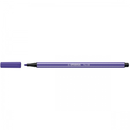 Caneta hidrográfica Ponta Sintética 68/55 - Violeta - Stabilo