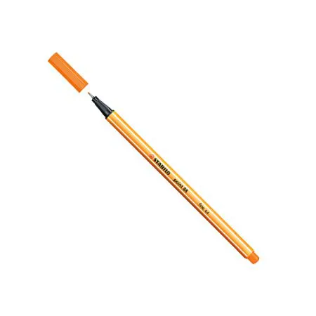 Caneta hidrográfica Fine Point 88/54 - Laranja - Stabilo