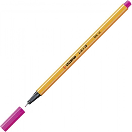 Caneta hidrográfica Fine Point 88/56 - Rosa - Stabilo