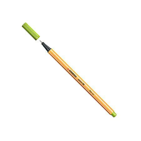 Caneta hidrográfica Fine Point 88/43 - Verde claro - Stabilo
