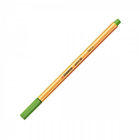 Caneta hidrográfica Fine Point 88/43 - Verde claro - Stabilo