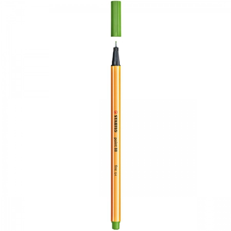 Caneta hidrográfica Fine Point 88/43 - Verde claro - Stabilo