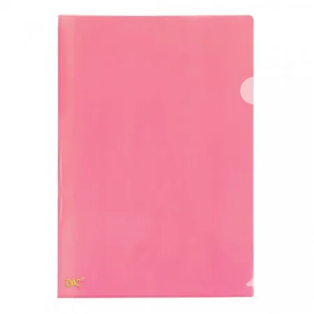 Pasta em L ofício Vermelho - 041PP-VM - pacote com 10 unidades - Dac