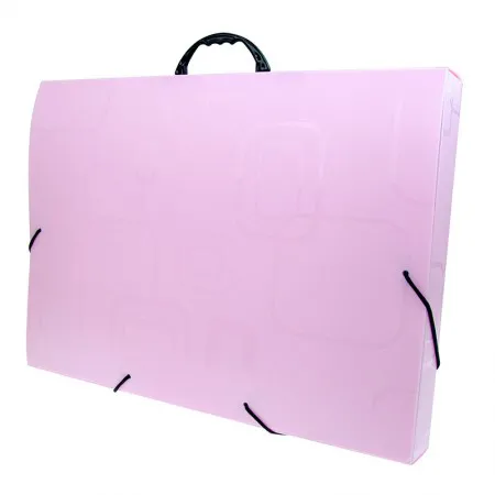 Maleta com alça Dellofine A3 - rosa - 2151.Q - Dello