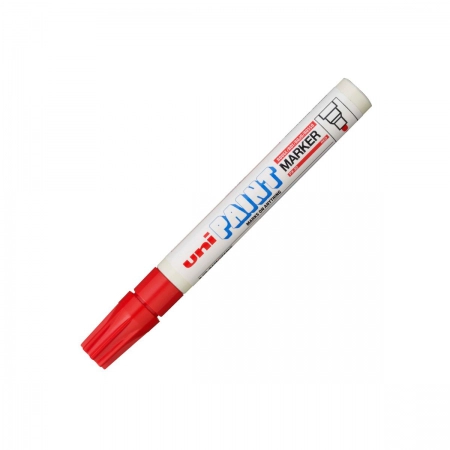 Pincel marcador permanente Paint Marker vermelho PX-20 Uni-Paint