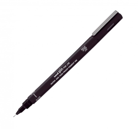 Caneta Nankin Uni Pin fine line 0.05 - Preto - Mitsubishi