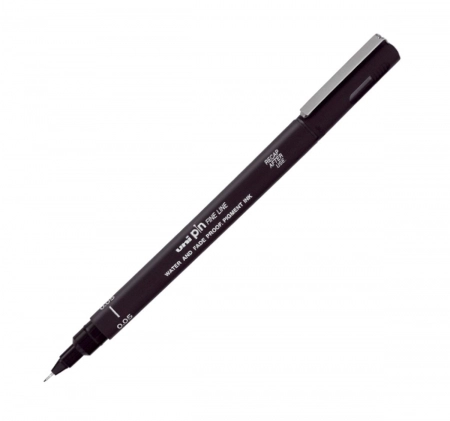 Caneta Nankin Uni Pin fine line 0.05 - Preto - Mitsubishi
