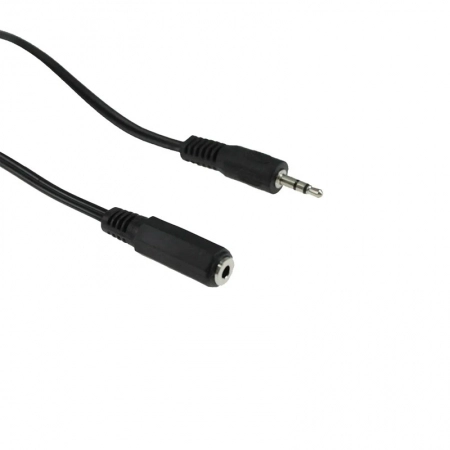 Cabo de áudio P2 ST para J2 estéreo - Tblack