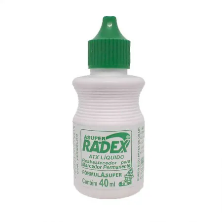 Tinta para pincel atômico 40ml - Verde - Radex