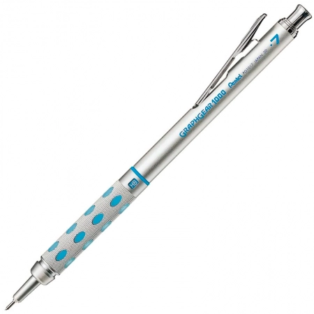 Lapiseira 0.7mm Graphgear 1000 Azul - Pentel