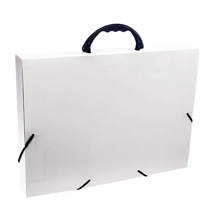 Maleta com alça Dellofine ofício - cristal - 2152.H - Dello