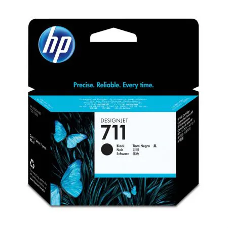 Cartucho HP 711 Original CZ133AB preto para Designjet T120, T520