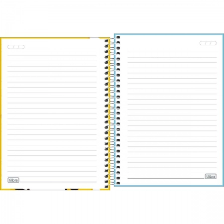 Caderno espiral capa dura 1/4 80 folhas Snoopy - Tilibra