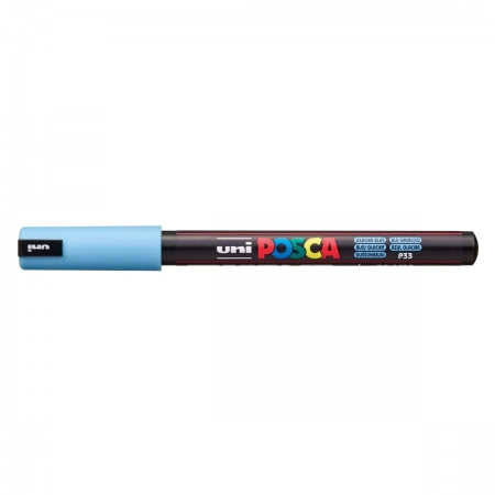 Caneta Posca PC-1MR - Azul Glacial - Uni-Ball