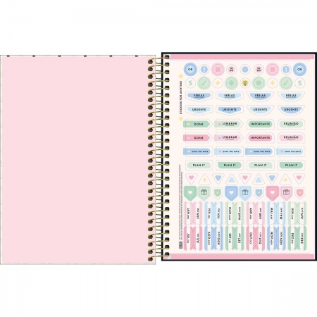 Agenda planner espiral semanal West Village 2027 - Tilibra