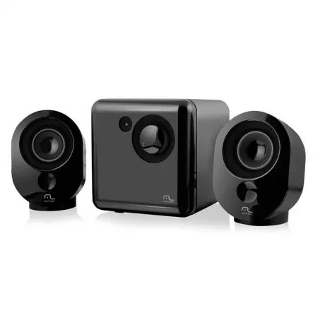 Caixa de som 2.1 15W Grafite USB SP166 - Multi