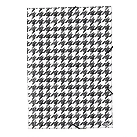 Pasta com aba elástico ofício - Pied de Poule - 0285.PP - Dello