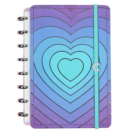 Caderno Inteligente A5 Silver Love - CIA52122