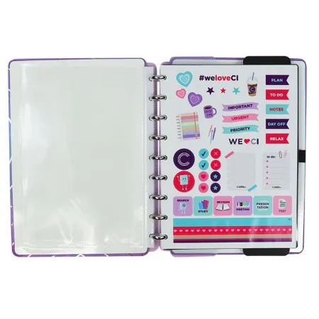 Caderno Inteligente A5 Silver Love - CIA52122