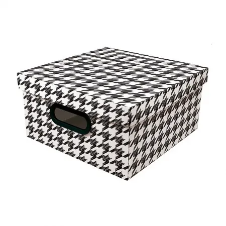 Caixa organizadora média pied de poule - 2319.PP - Dello