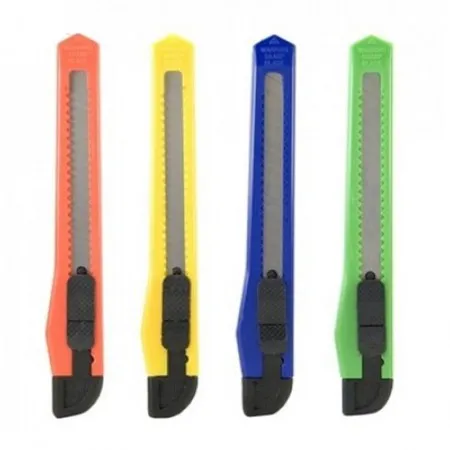 Estilete estreito plástico 9mm - ES0901 - BRW